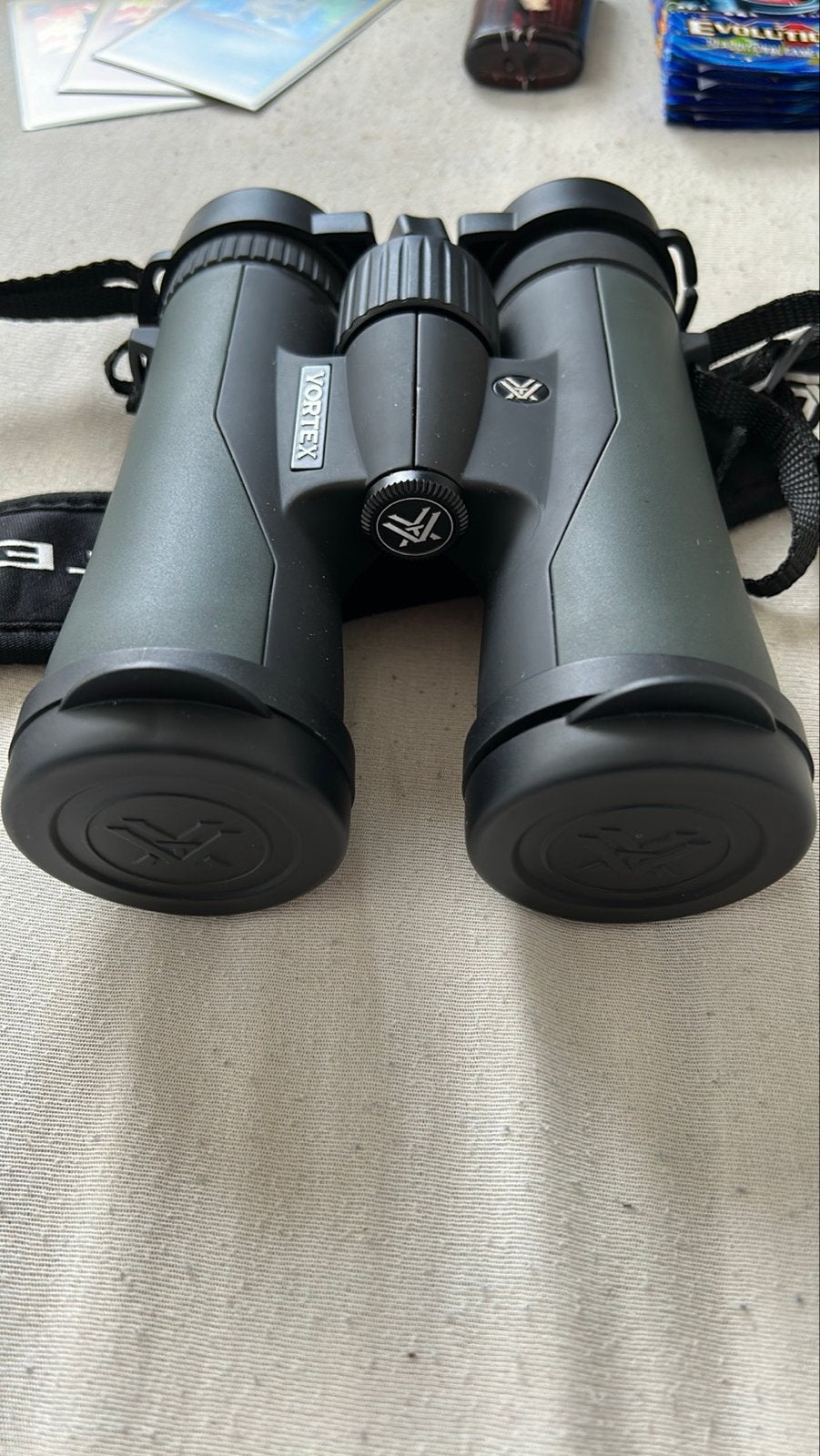 Vortex Crossfire 8x42 Verrekijker met Draagtas, Dakkant (recht), Ophalen of Verzenden, Zo goed als nieuw, 8 tot 12x