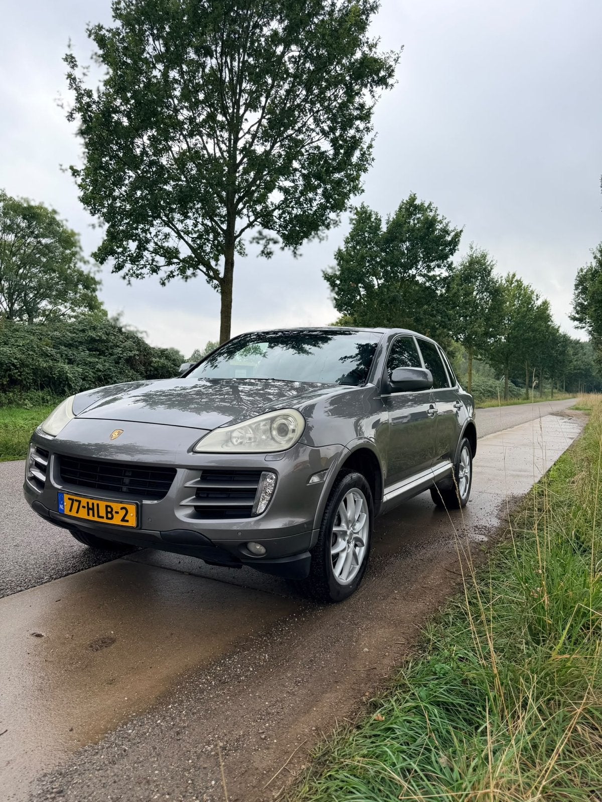Porsche Cayenne 3.6 Tiptronic S 2009 Grijs youngtimer, Auto's, Cayenne, 3598 cc, 2145 kg, Origineel Nederlands