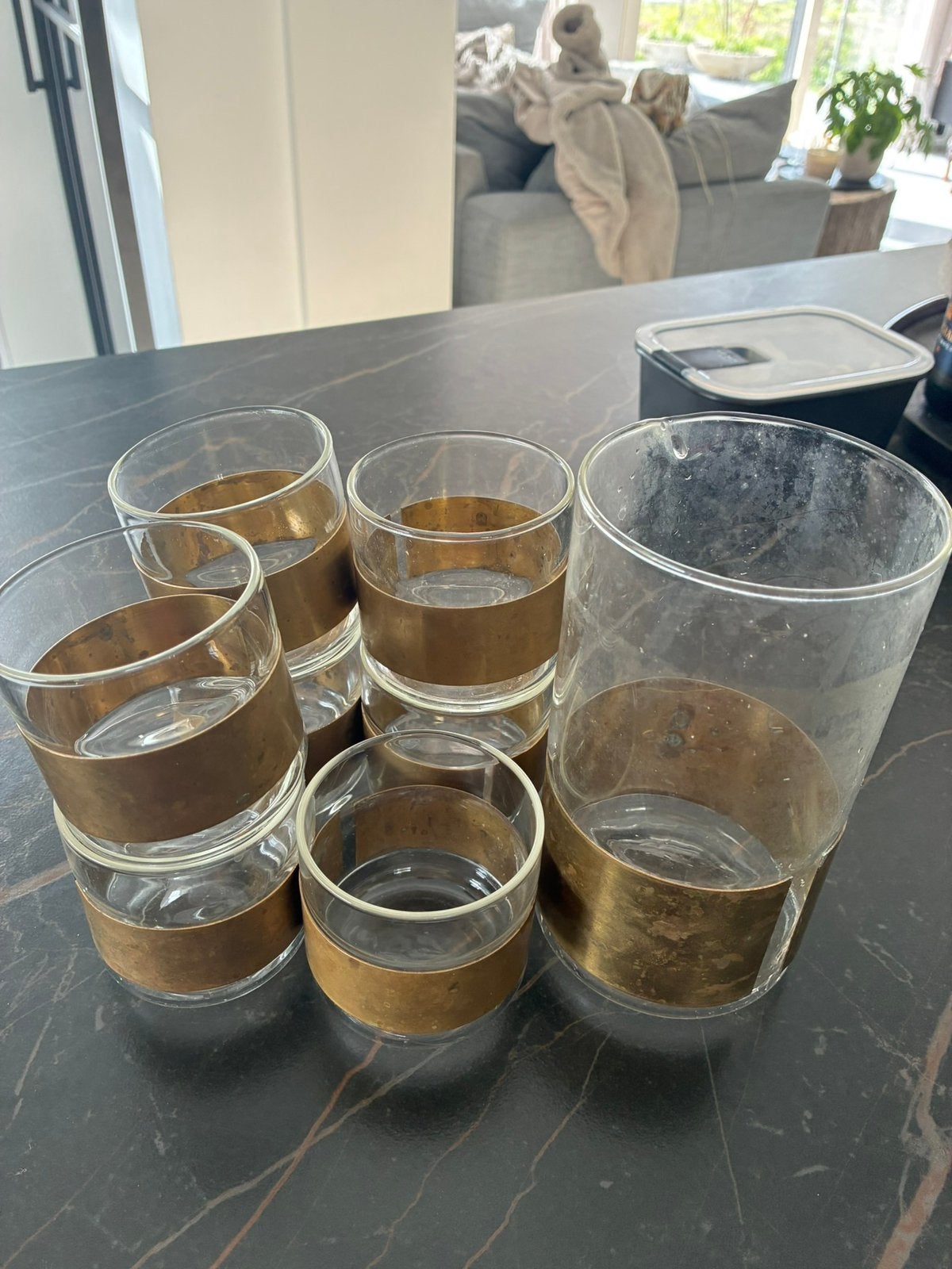 Glazen en waterkan | Serax, Ophalen of Verzenden