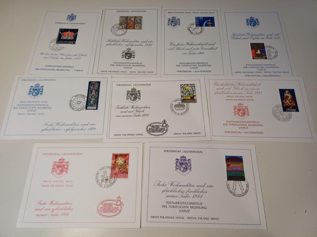 Liechtenstein diversen (D10), Postzegels en Munten, Ophalen of Verzenden, Buitenland