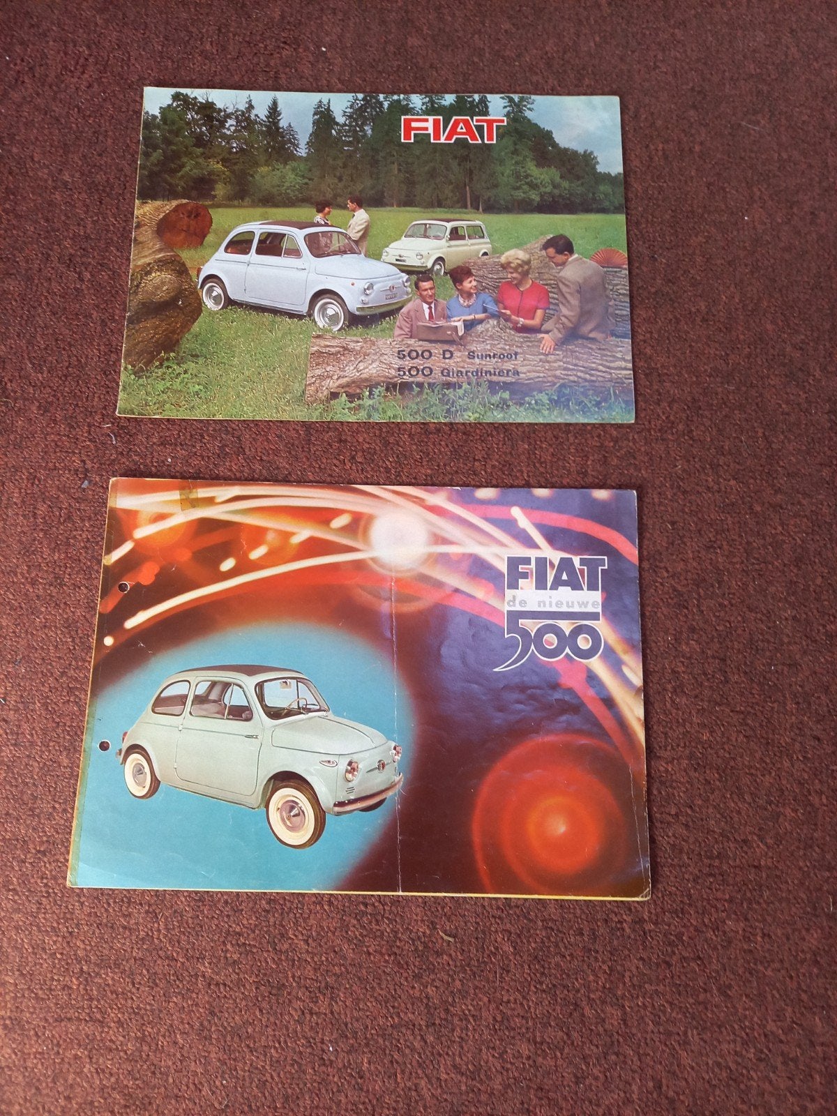 Opel in Nederland 1969-2003 & Fiat 500 brochures, Ophalen of Verzenden, Gelezen, Opel, Onbekend