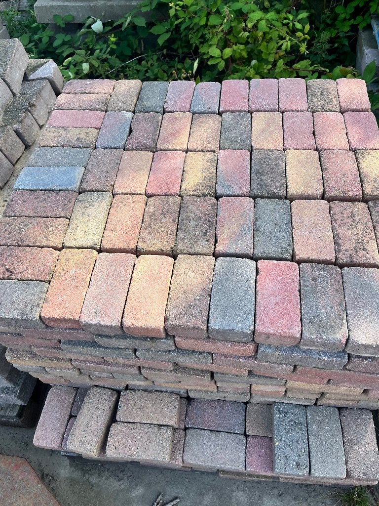 Boerderij klinkers / waaltjes, Tuin en Terras, Ophalen, Gebruikt, Klinkers, 10 m² of meer