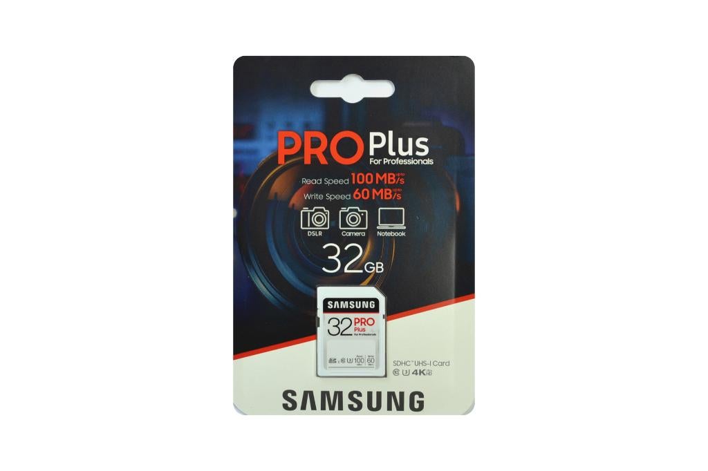 Samsung Pro Plus 32GB SDXC geheugenkaart, 32 GB, Nieuw, Ophalen of Verzenden, Fotocamera
