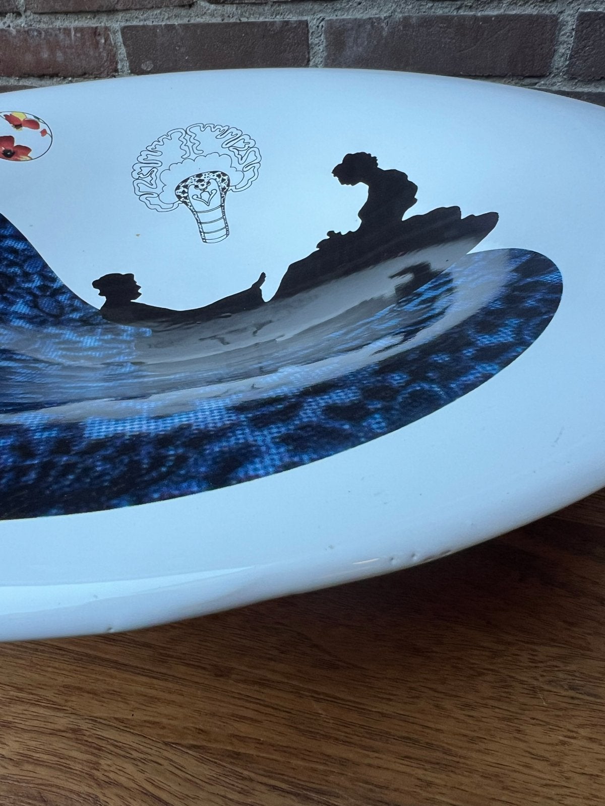 Marcel Wanders Haikus Centerpiece Schaal voor B&B Italia, Ophalen, Meerkleurig, Handgemaakt, Schaal