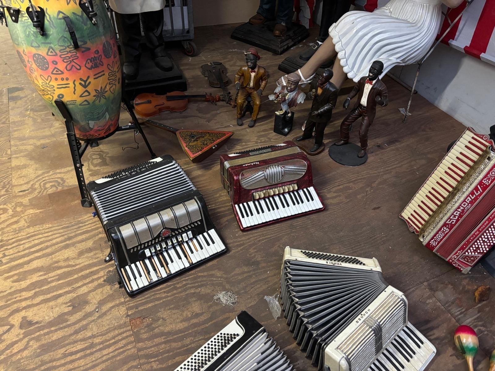 Diverse accordeons te koop - Verschillende modellen, Gebruikt, Overige formaten, Toetsaccordeon, Ophalen