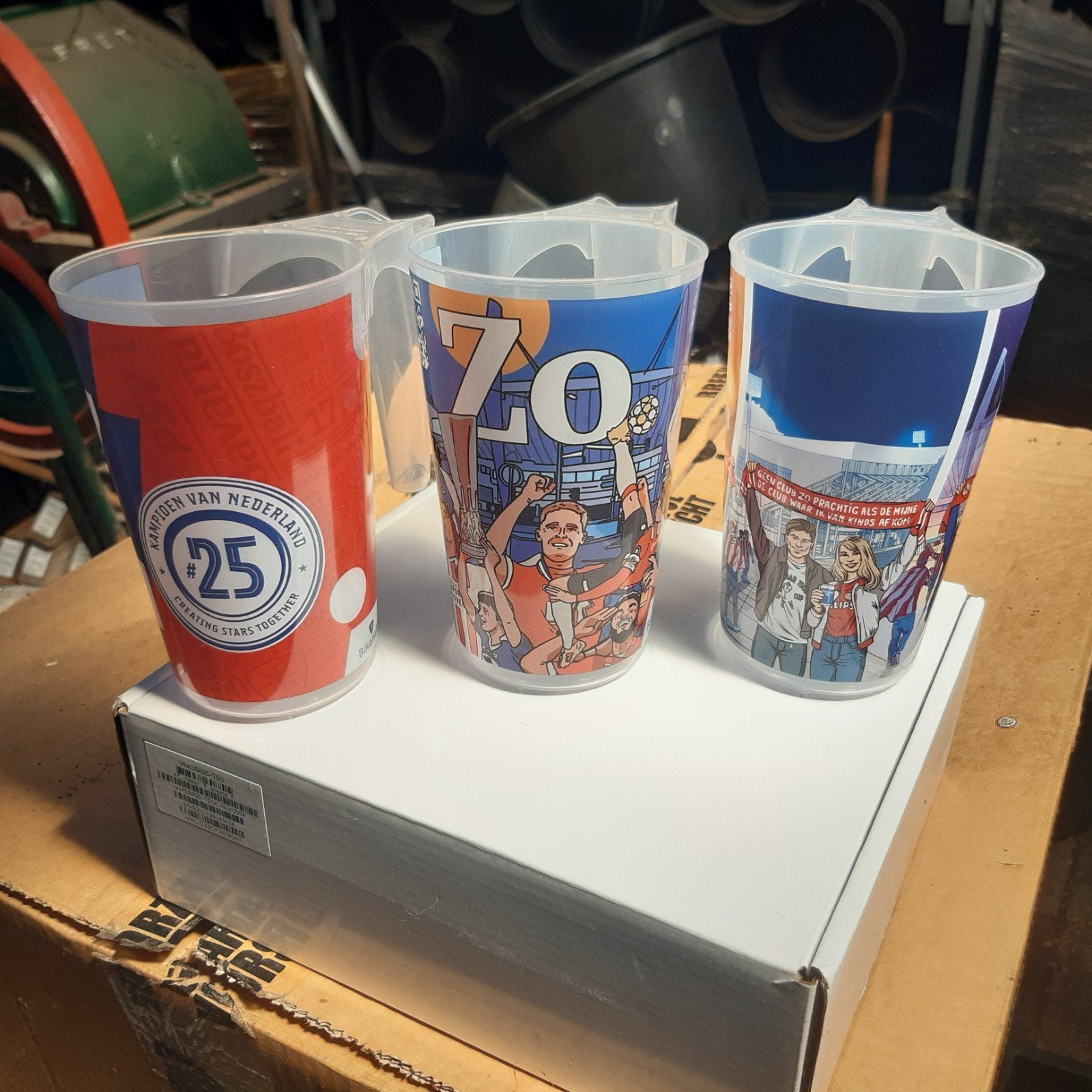 Psv bavaria bekers, Verzamelen, Ophalen of Verzenden, Zo goed als nieuw, Bierglas