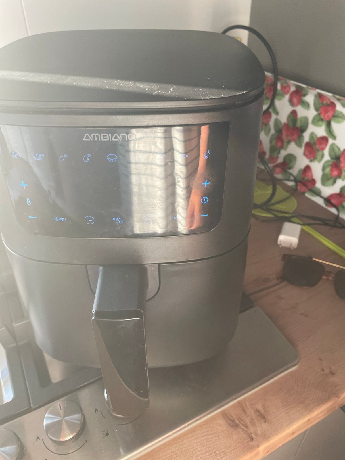 Ambiano Airfryer - Zo goed als nieuw, Witgoed en Apparatuur, Airfryers, Ophalen of Verzenden, Gebruikt, Airfryer, Minder dan 750 gram