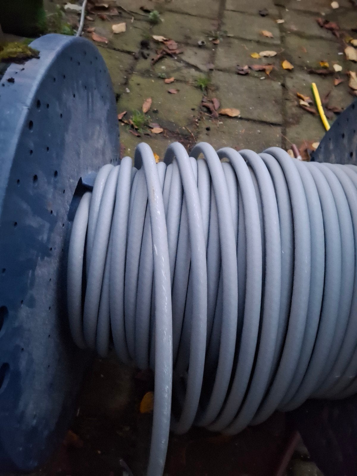 70 meter grondkabel Draka Hult 2x4+AS4mm kabel op haspel, Ophalen