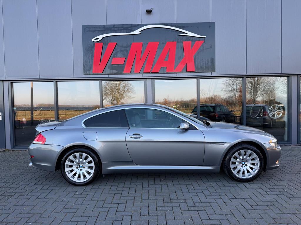 BMW 630i LCI Coupe Facelift 272PK Flippers Memory Navi Prof, Auto's, BMW, Achterwielaandrijving, Gebruikt, 4 stoelen, Leder en Stof
