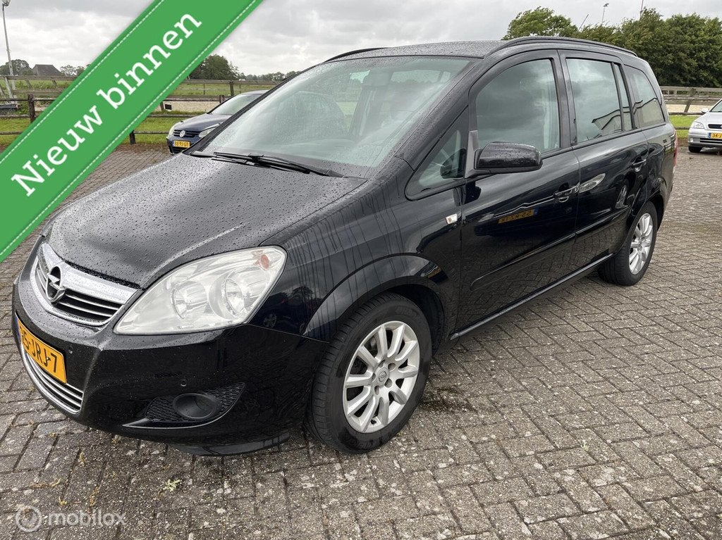 Opel Zafira 1.6 Temptation - 7 persoons, Auto's, Opel, Bedrijf, Te koop, Zafira, ABS, Airbags, Airconditioning, Alarm, Boordcomputer