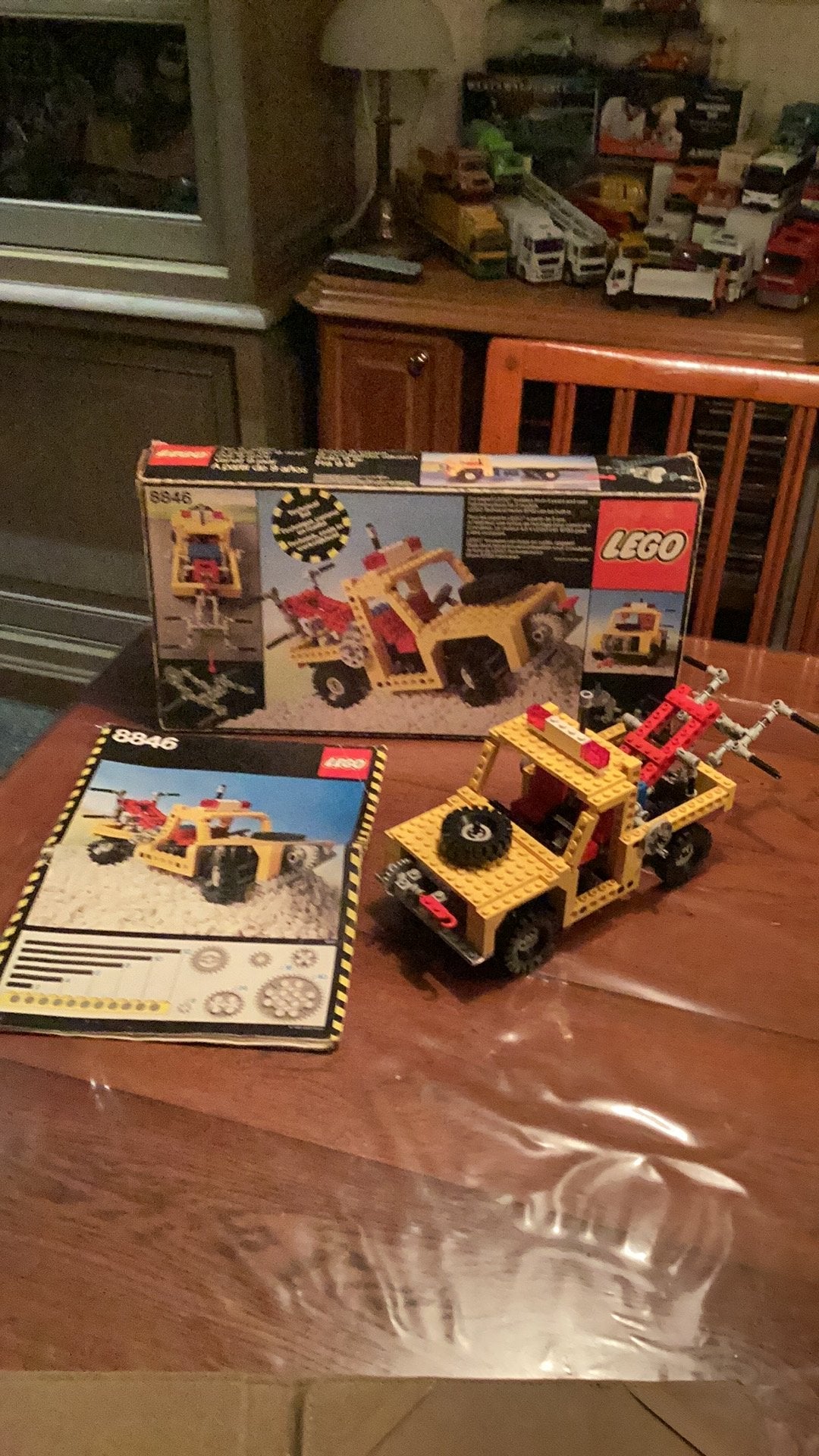 Technic lego set 8846 afsleepwagen met doos, Inclusief instructies, Lego, Ophalen of Verzenden, Zo goed als nieuw