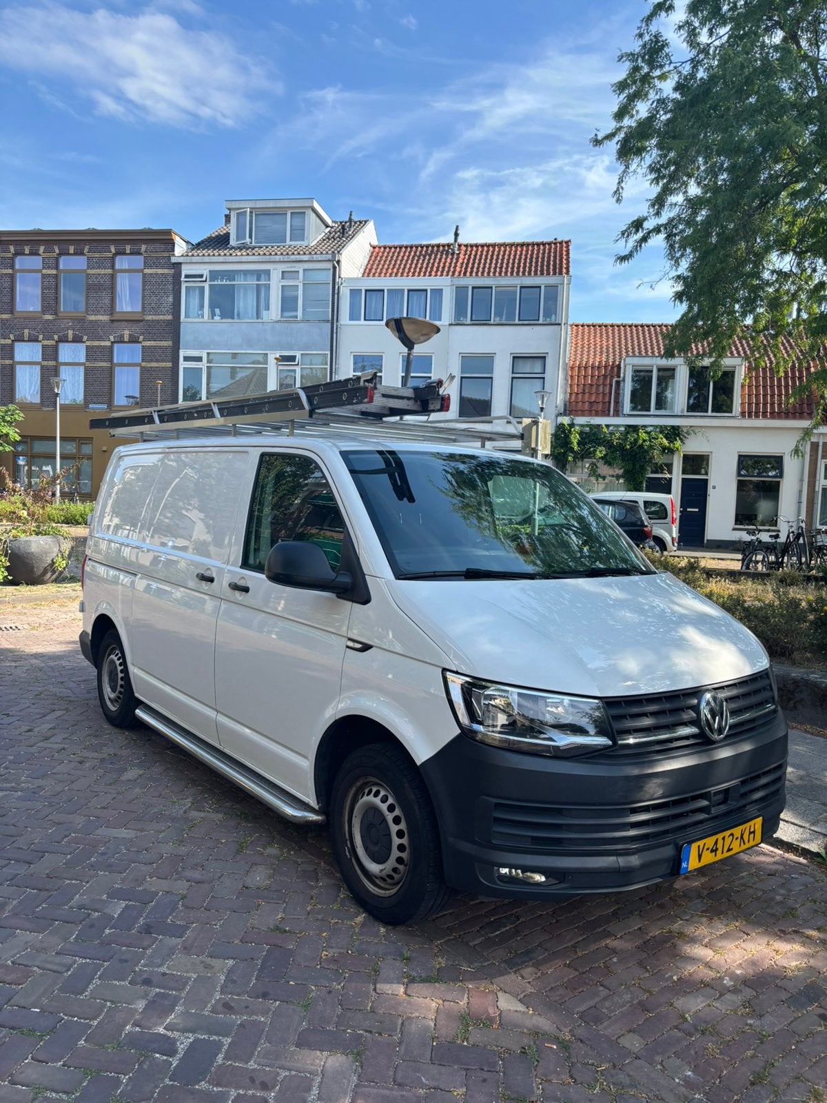 VW Transporter T6 2.0 TDI 150pk L1H1 Euro6 | Airco/ NAP/ BTW, Stof, Volkswagen, Wit, Origineel Nederlands