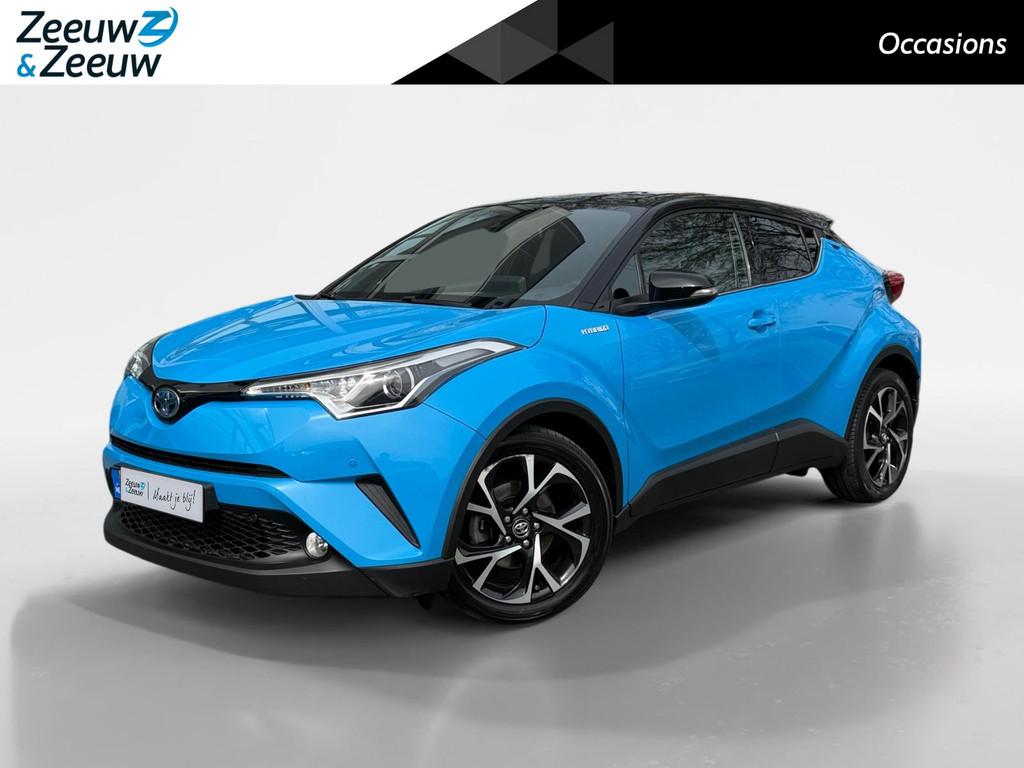 Toyota C-HR 1.8 Hybrid Style | Navigatie | Cruise Control |, Stof, Euro 6, 4 cilinders, Blauw