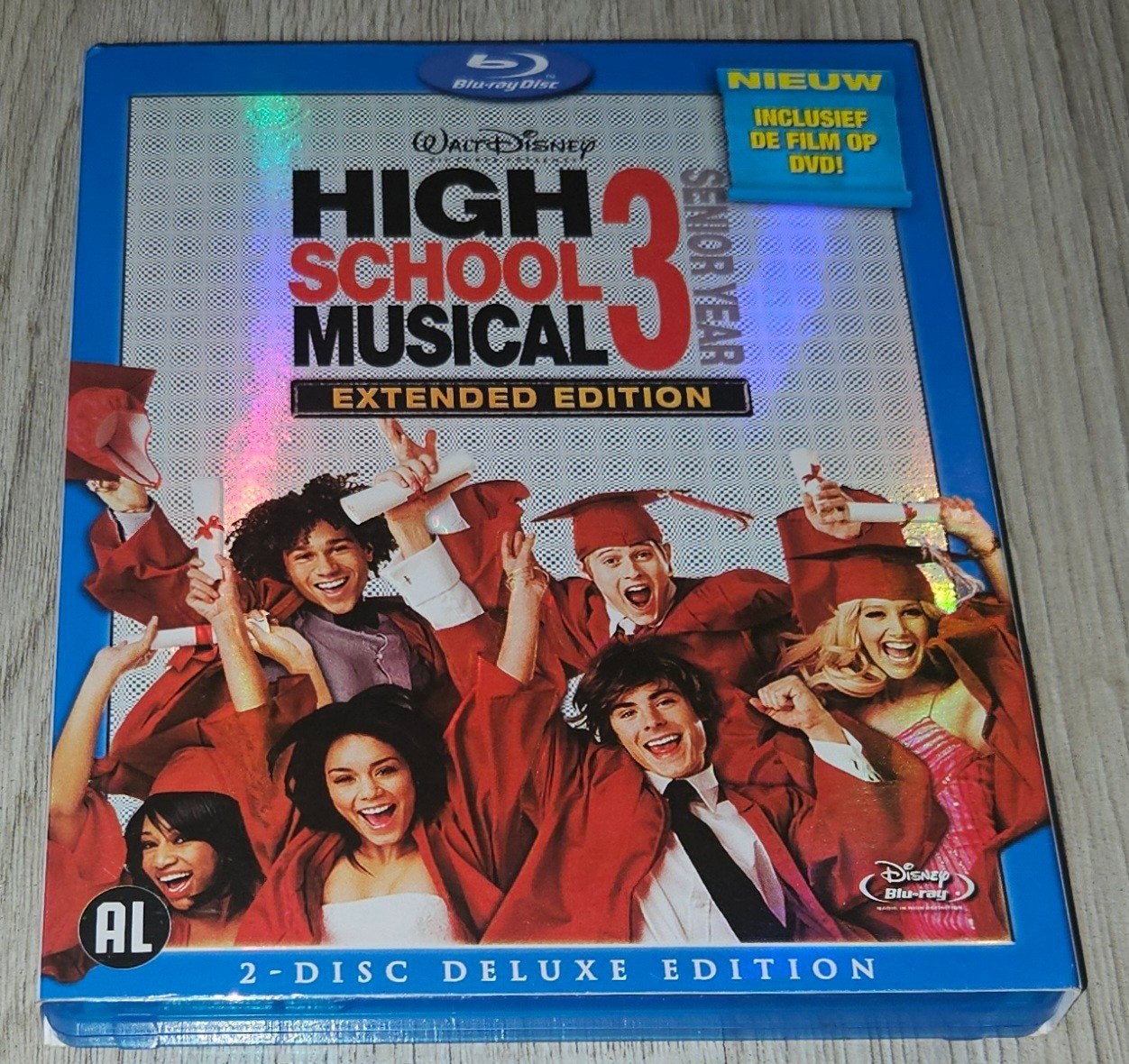 High School Musical 3: Senior Year Extended Edition Blu-ray, Cd's en Dvd's, Alle leeftijden, Nederlands, Ophalen of Verzenden