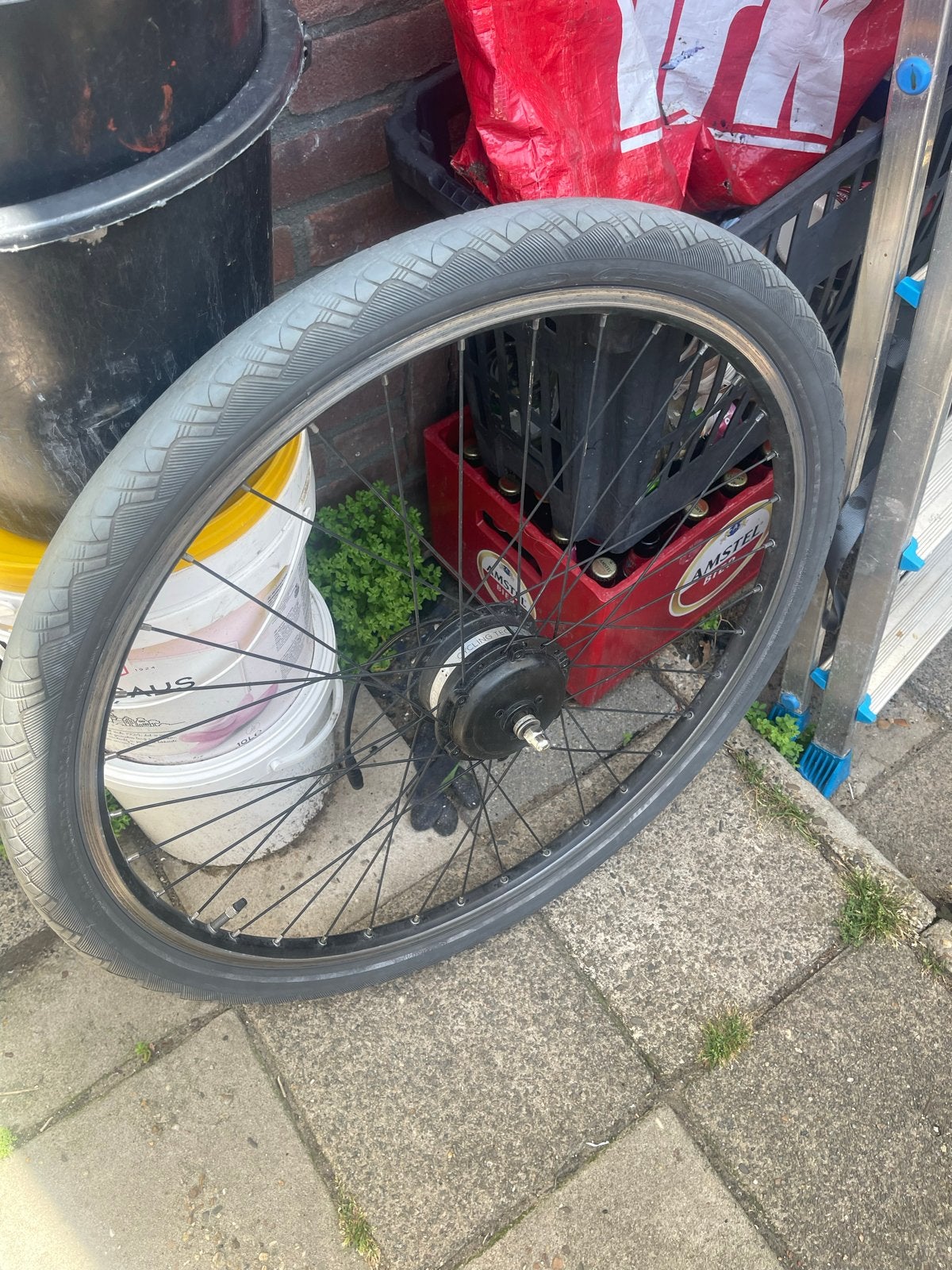 Giant SyncDrive 36V Voorwiel Motor Elektrische Fiets, Gebruikt, Ophalen of Verzenden, Aluminium, Elektrische fiets
