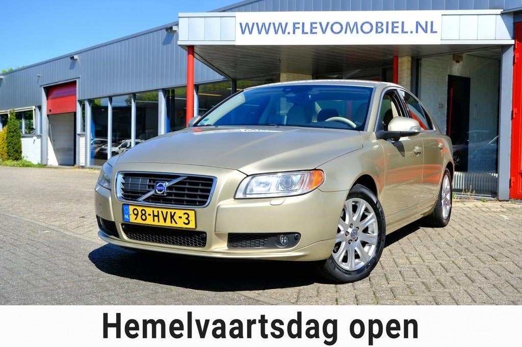 Volvo S80 2.5 FT 200pk Summum Aut. Leder|Xenon|Adapt.Cruise|, Auto's, Volvo, 2521 cc, Bedrijf, Sedan, Euro 4