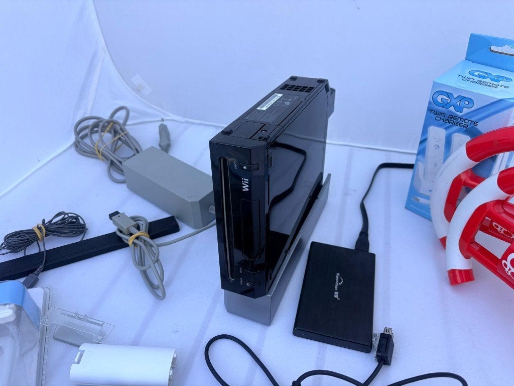 Nintendo Wii zwart compleet + controllers + 250GB HDD, Ophalen of Verzenden, Gebruikt, Met 2 controllers, Met games