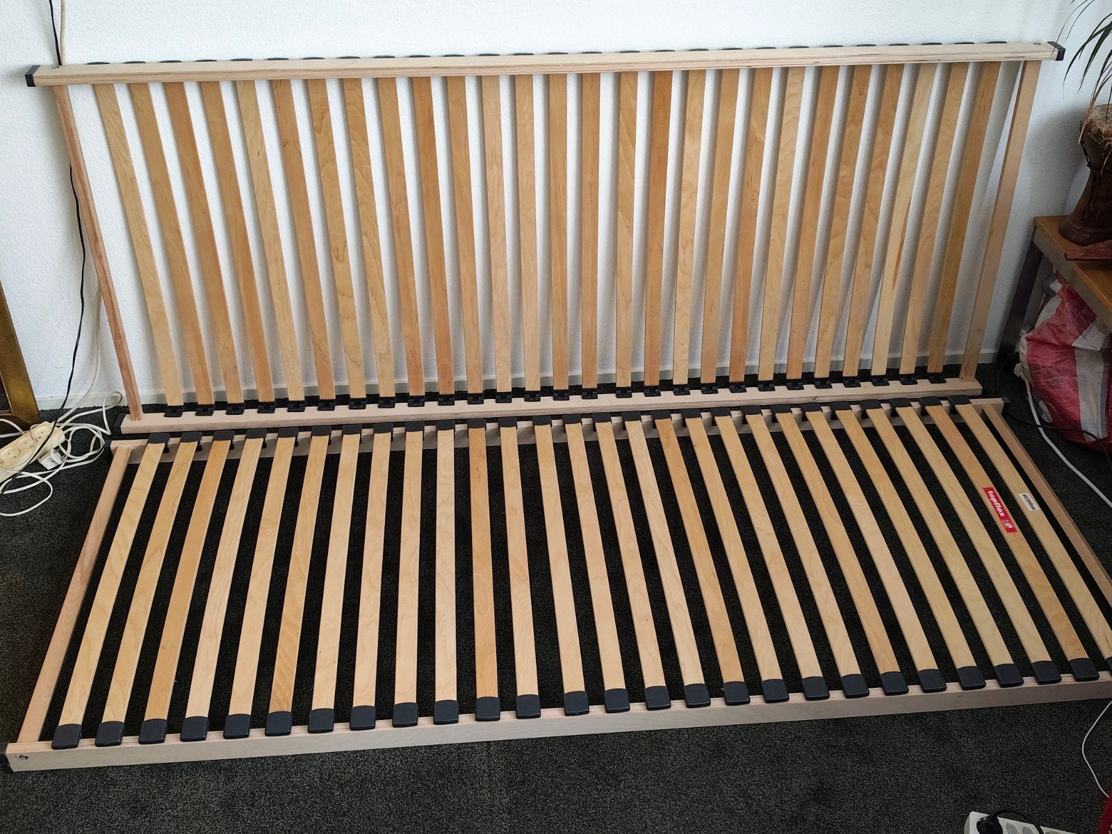 Twee Lattenbodems 80x200 cm - Topflex, Ophalen, Eenpersoons, Zo goed als nieuw, 80 cm