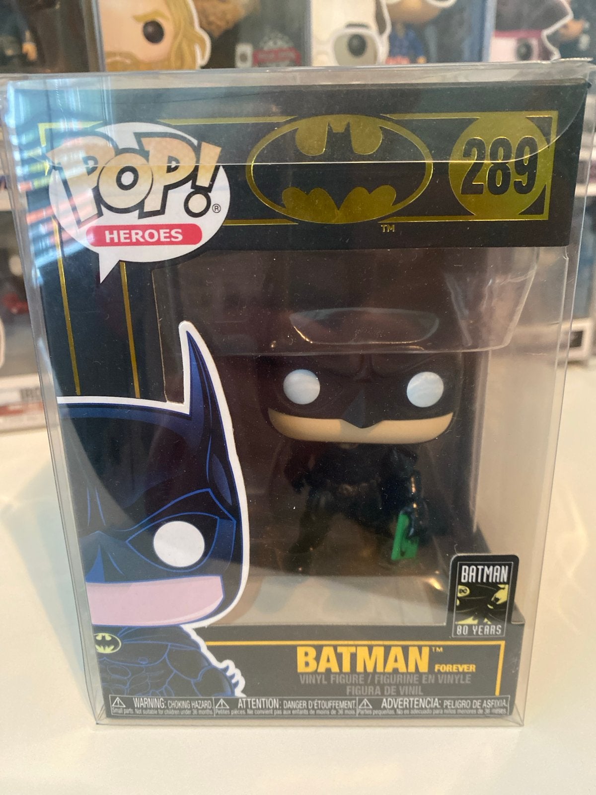 Funko Pop! Heroes Batman Forever #289 in beschermdoos, Verzamelen, Ophalen of Verzenden, Zo goed als nieuw
