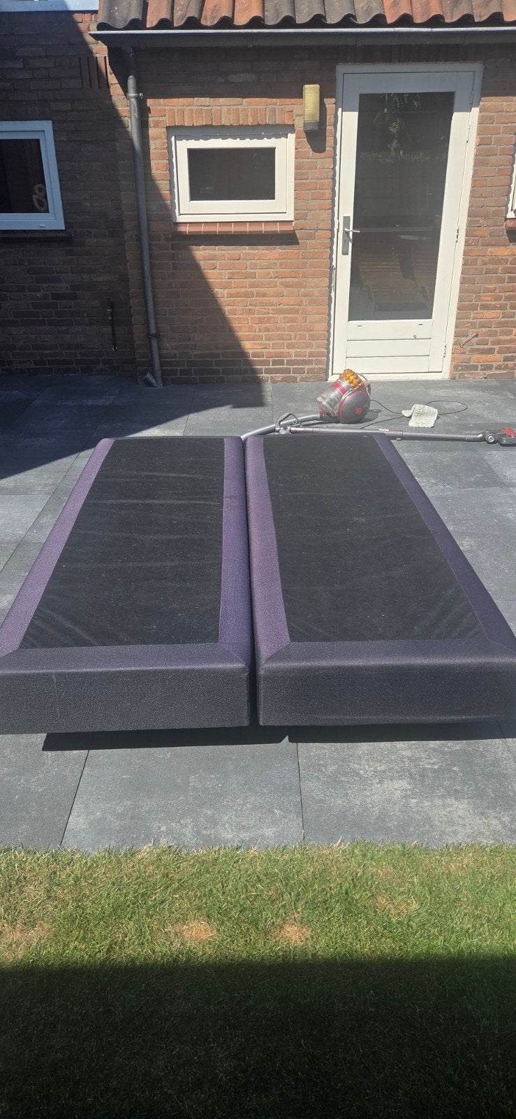 2 losse onderstel boxsping, Huis en Inrichting, Ophalen, Eenpersoons