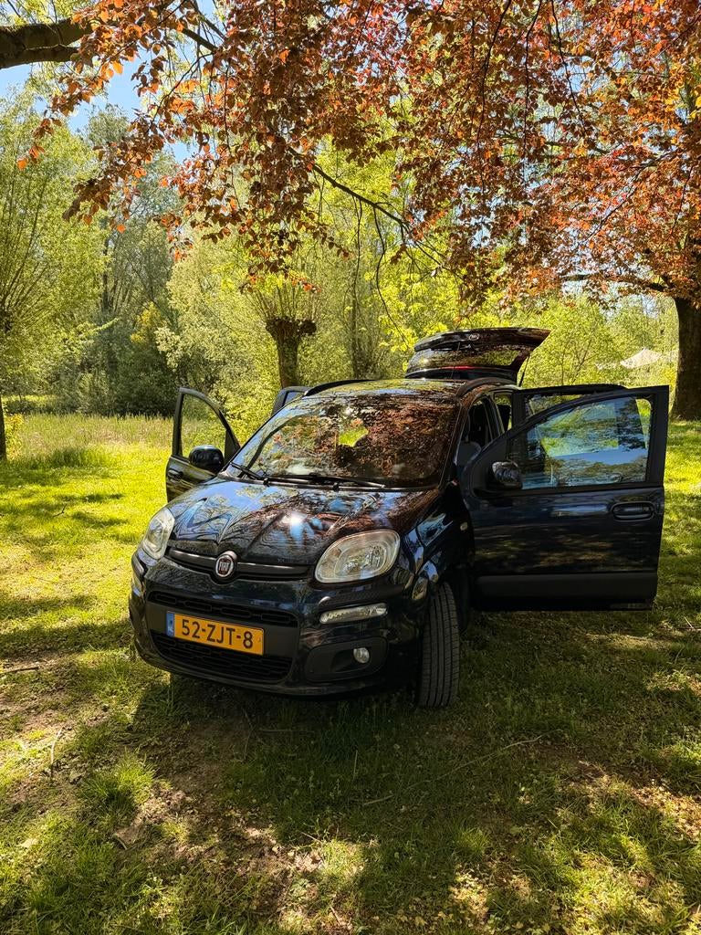Fiat Panda Twinair turbo 85pk 2012 Blauw, Voorwielaandrijving, 40 €/maand, Panda, Origineel Nederlands