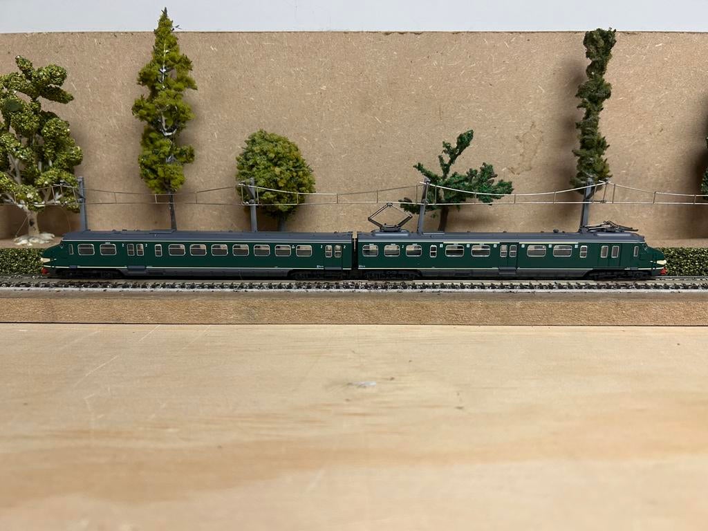 Piko NS hondekop groen/wit DCC, Hobby en Vrije tijd, Modeltreinen | N-Spoor, Treinset, Gelijkstroom, Piko, Ophalen of Verzenden