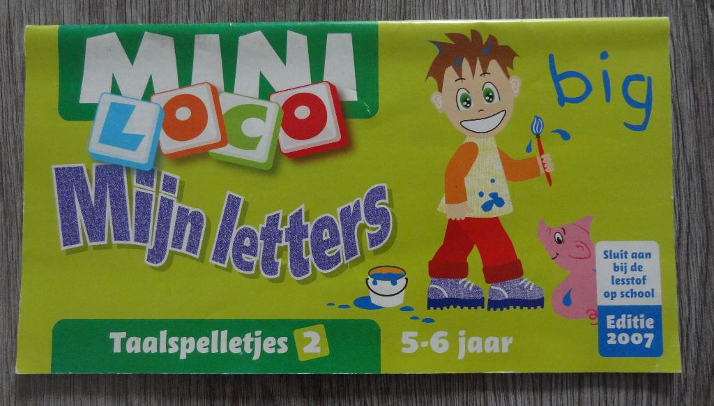 Mini loco boekje mijn letters, taalspelletjes 2: 5-6 jaar, Kinderen en Baby's, Speelgoed | Educatief en Creatief, Ophalen of Verzenden