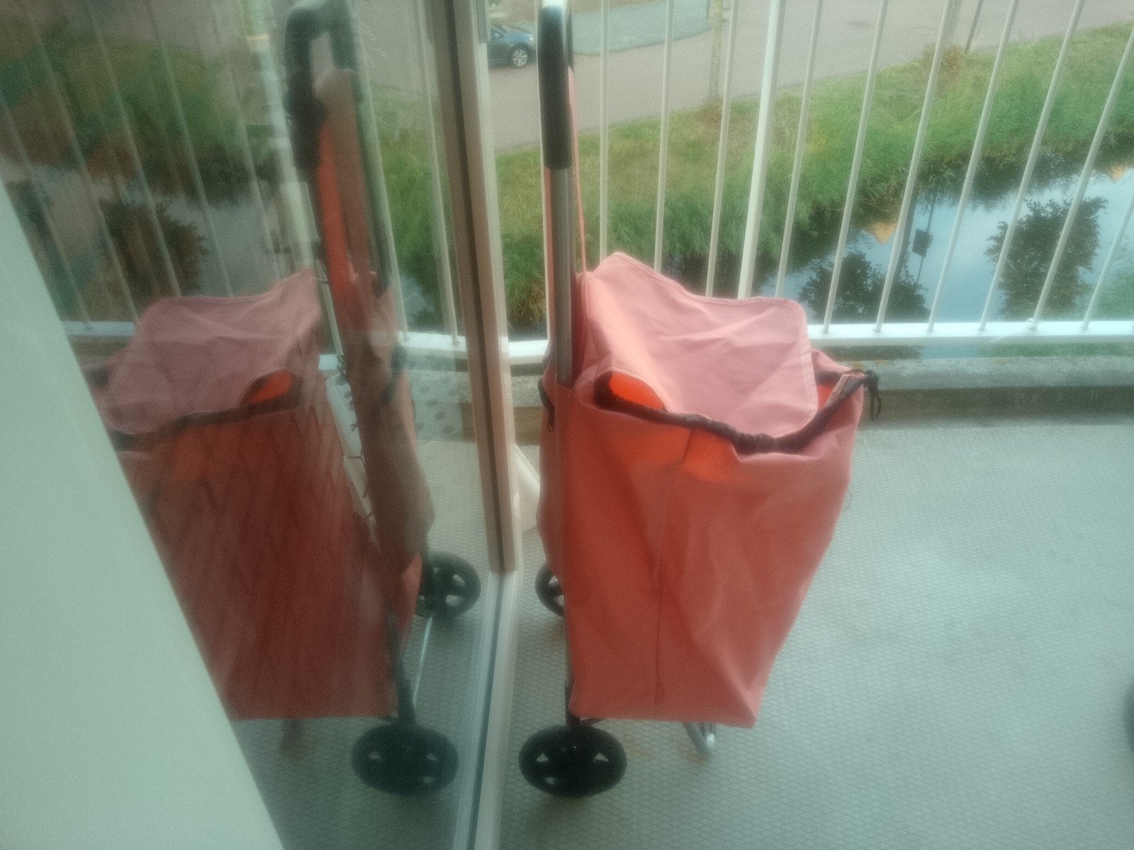 Boodschappen trolley, loopt lekker licht., Minder dan 60 liter, Ophalen, Transportkar