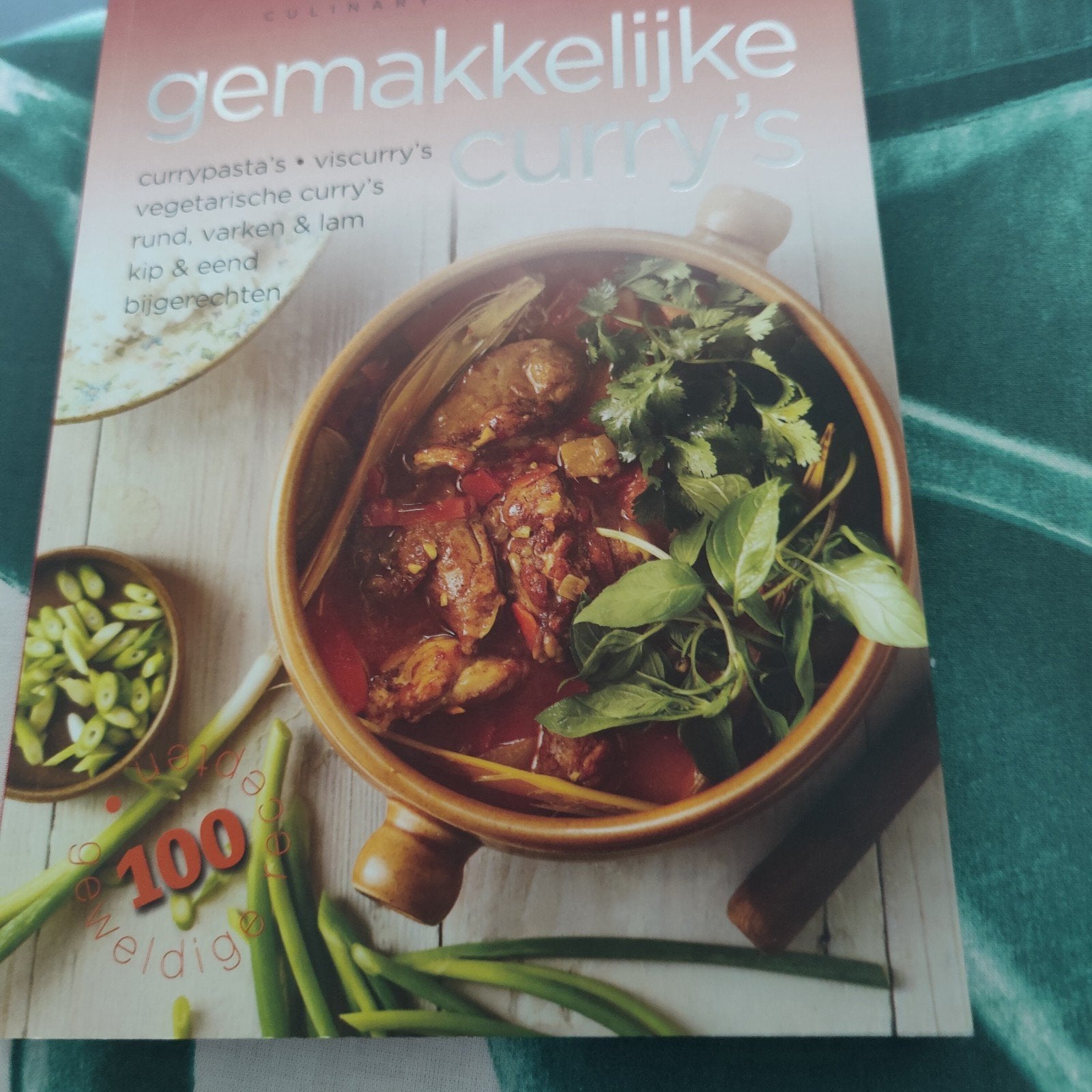 Culinair Gemakkelijke Curry's - 100 verleidelijke recepten, Onbekend, Azië en Oosters, Vegetarisch, Ophalen of Verzenden