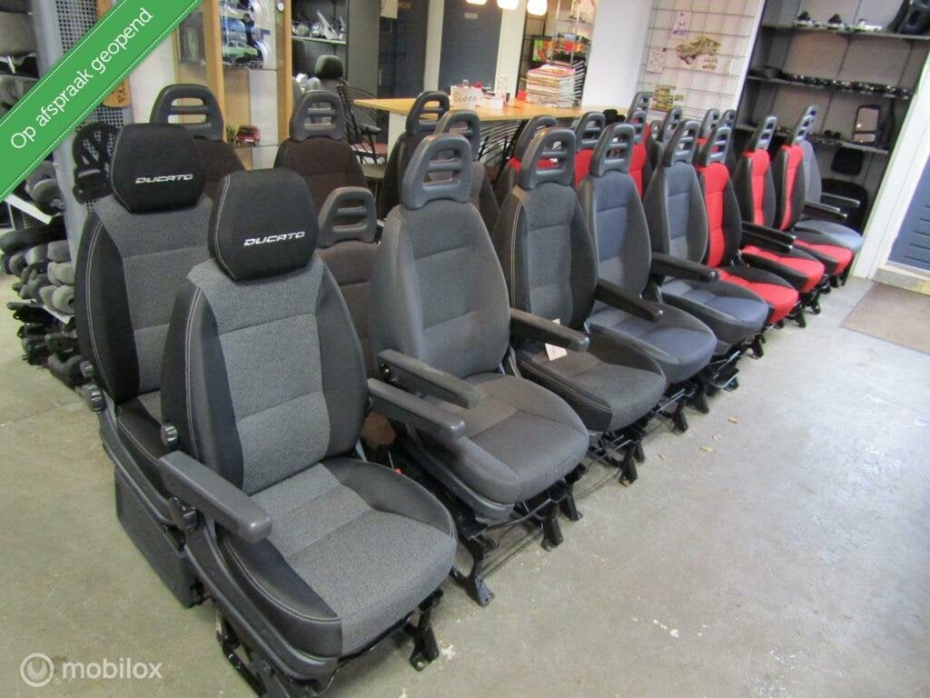 diverse ZGAN stoel + bank Ducato Boxer Jumper bj '06 t/m nu, Gebruikt, Fiat, Ophalen of Verzenden, Fiat