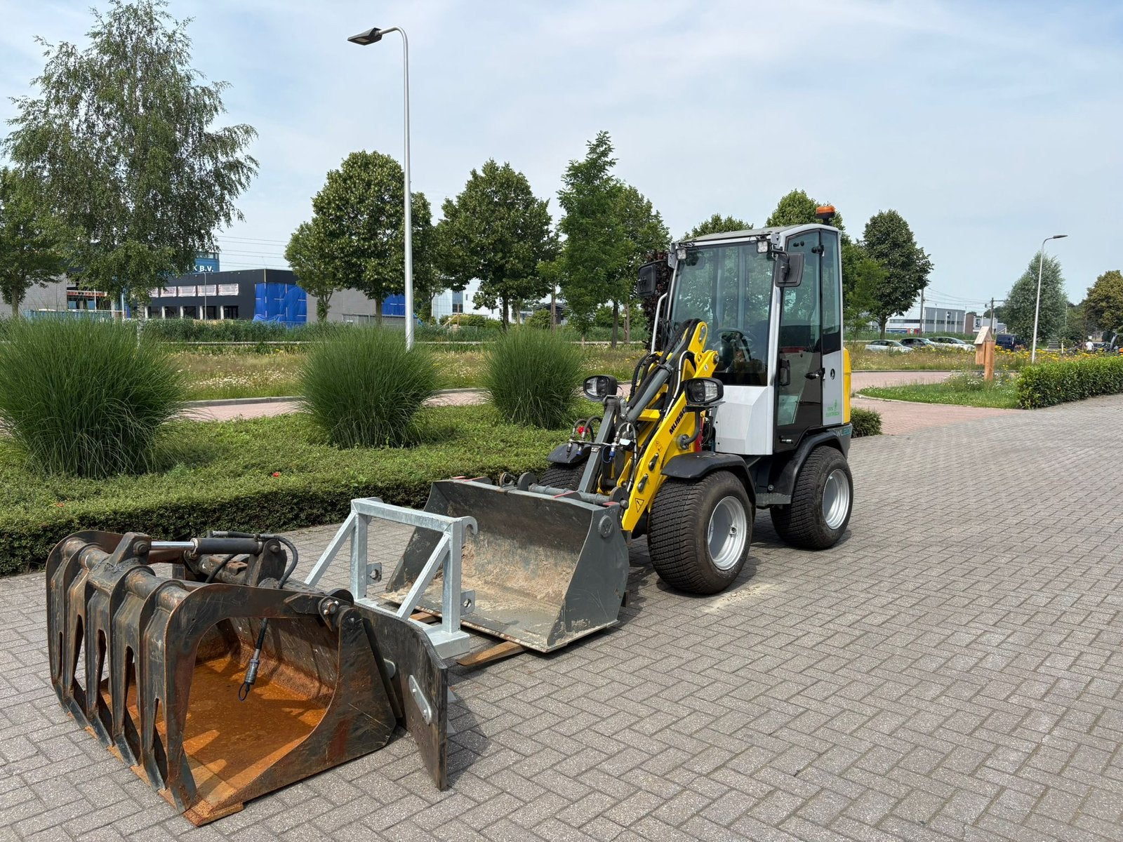 Minishovel electrische wacker neuson, Ophalen, Wiellader of Shovel
