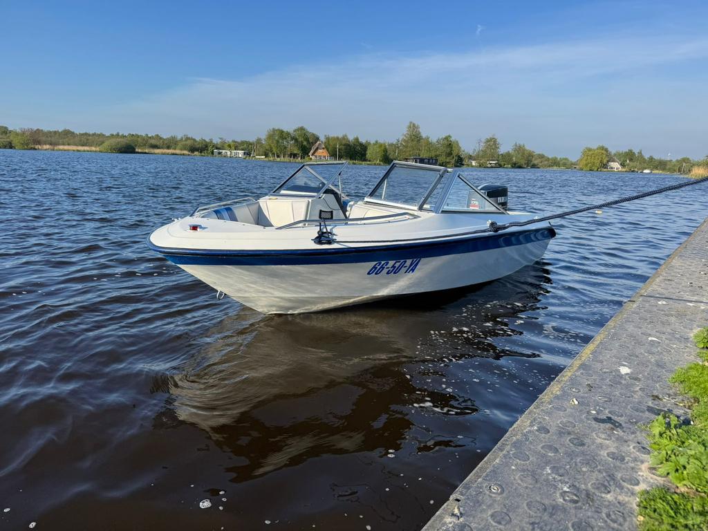 Dynasty Elanti Speedboot/Consoleboot yamaha autolube 175pk, Watersport en Boten, Ophalen, Gebruikt, 120 tot 200 pk, Buitenboordmotor