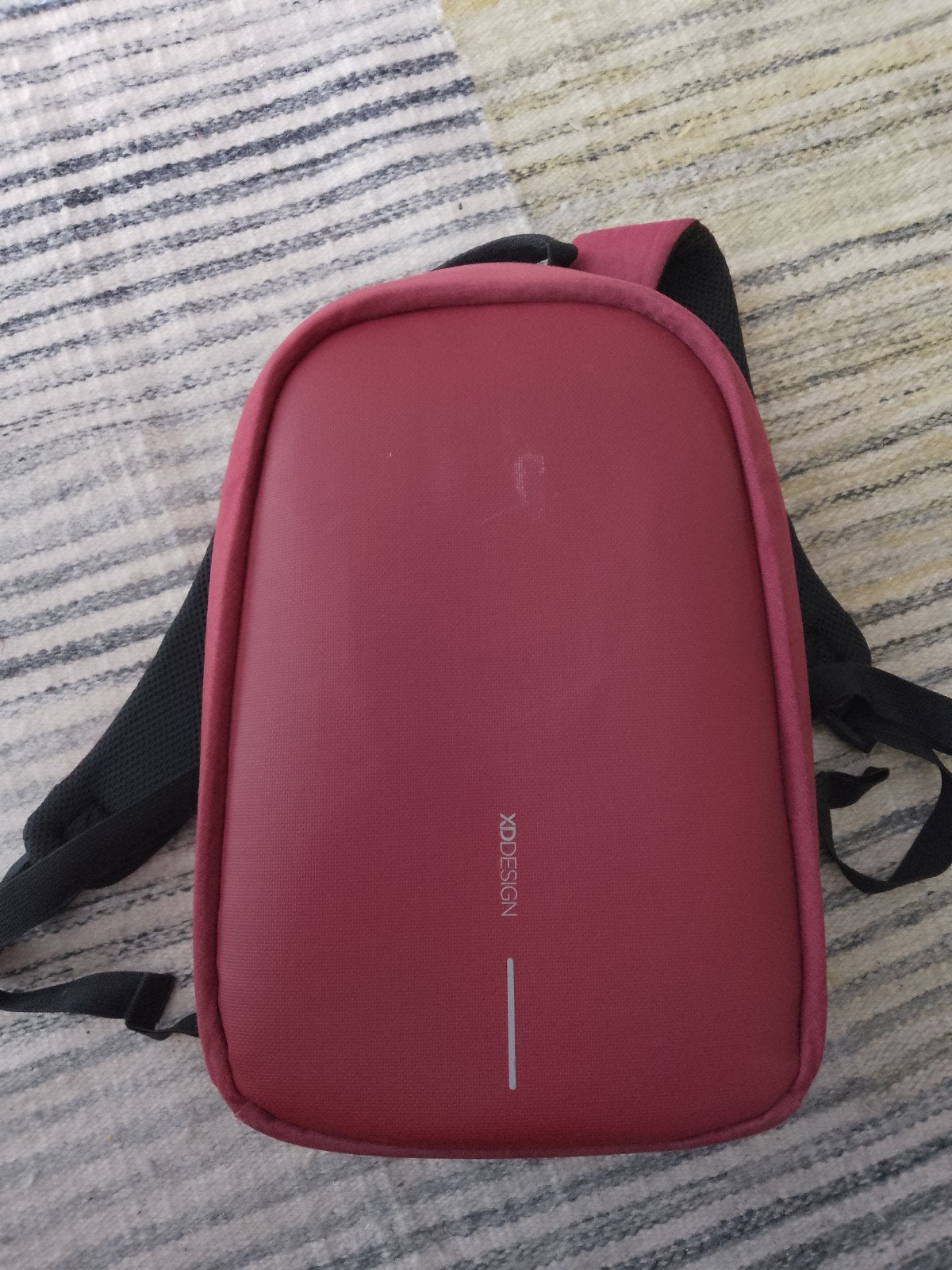 XD Design Bobby Hero Small Anti-Diefstal Rugzak 11.5L Rood, Overige merken, Gebruikt, 25 tot 40 cm, Ophalen of Verzenden