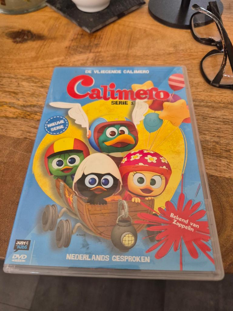Calimero - De Vliegende Calimero - Serie 1 DVD, Alle leeftijden, Overige genres, Ophalen of Verzenden, Zo goed als nieuw