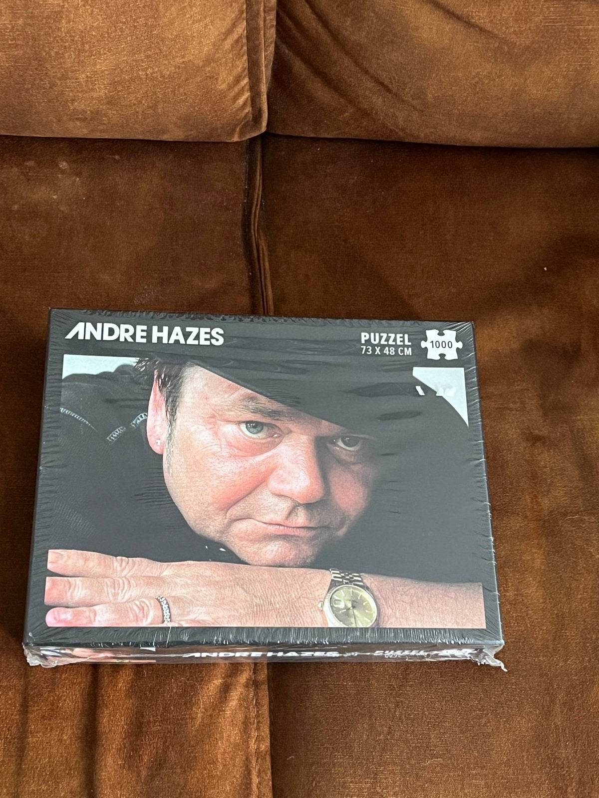 André Hazes Puzzel 1000 stukjes - Nieuw in folie, Ophalen of Verzenden, 500 t/m 1500 stukjes, Nieuw, Legpuzzel