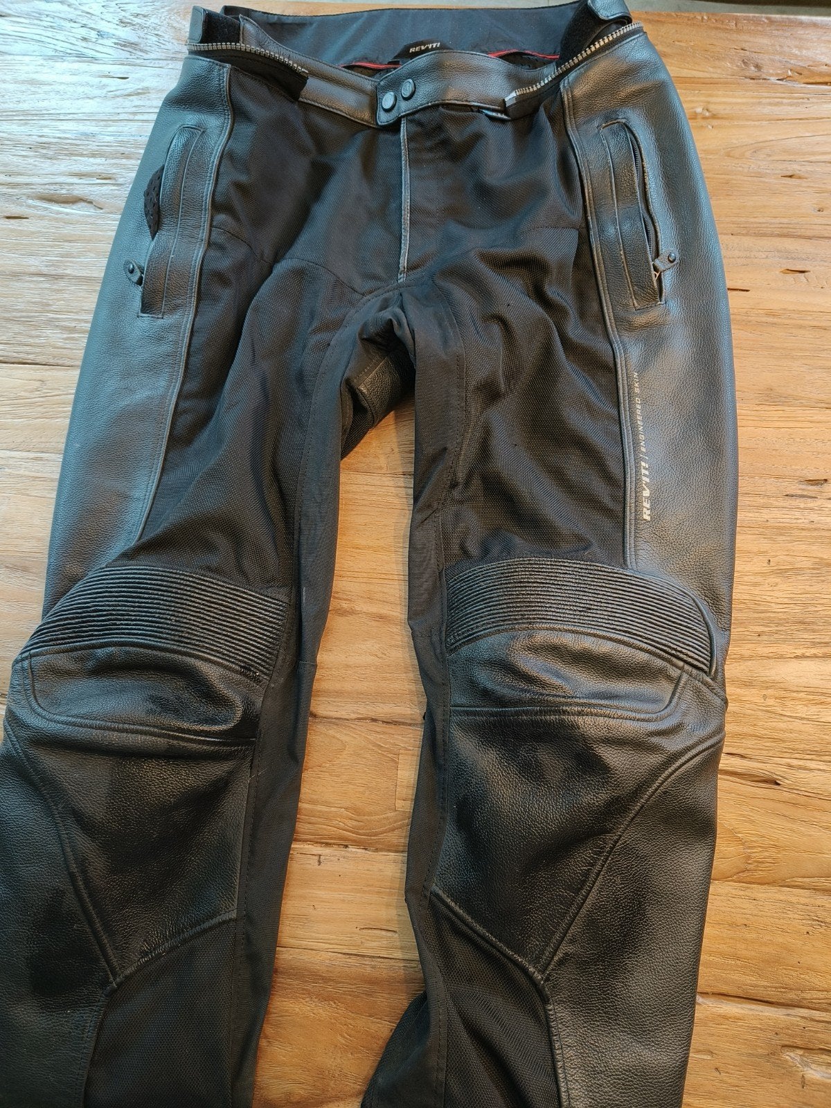 Revit motorbroek maat 54, Motoren, Kleding | Motorkleding, Ophalen, Tweedehands, Broek | leer