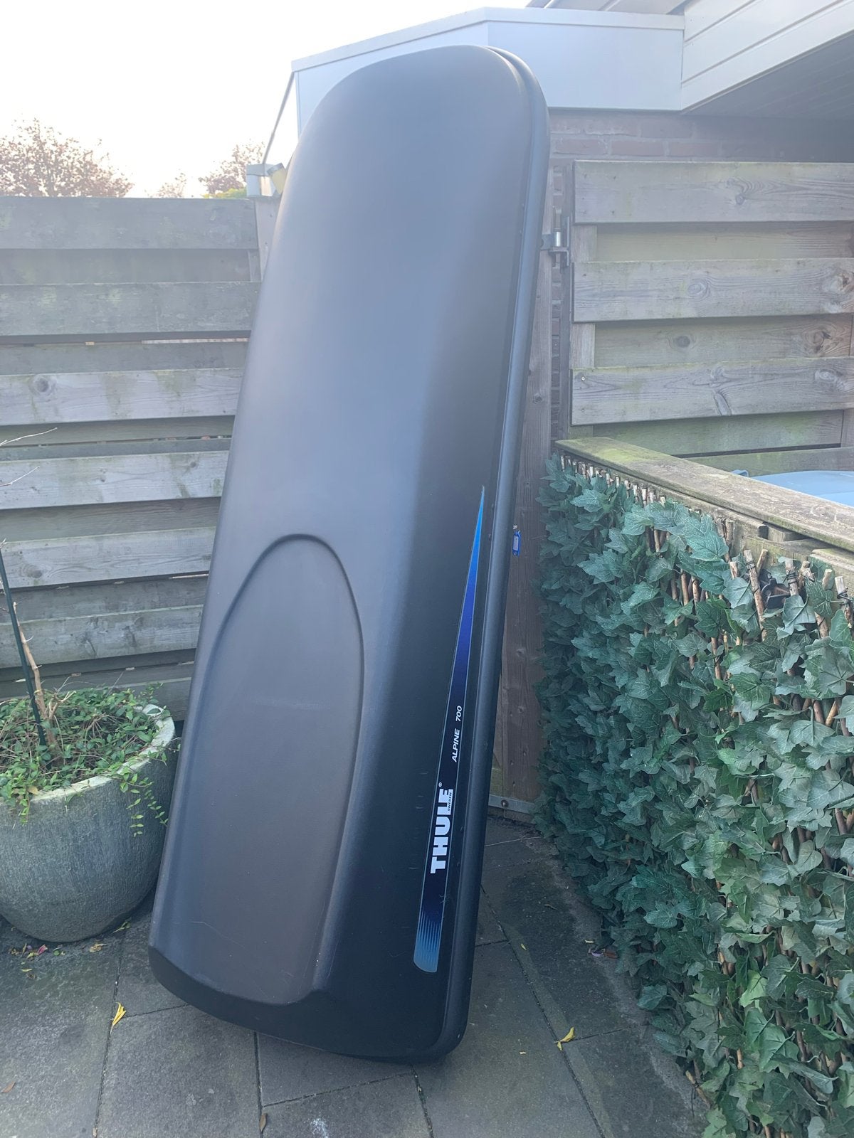 Thule Alpine 700 Dakkoffer - Ruime en veilige opslag, Auto diversen, Ophalen of Verzenden, Gebruikt
