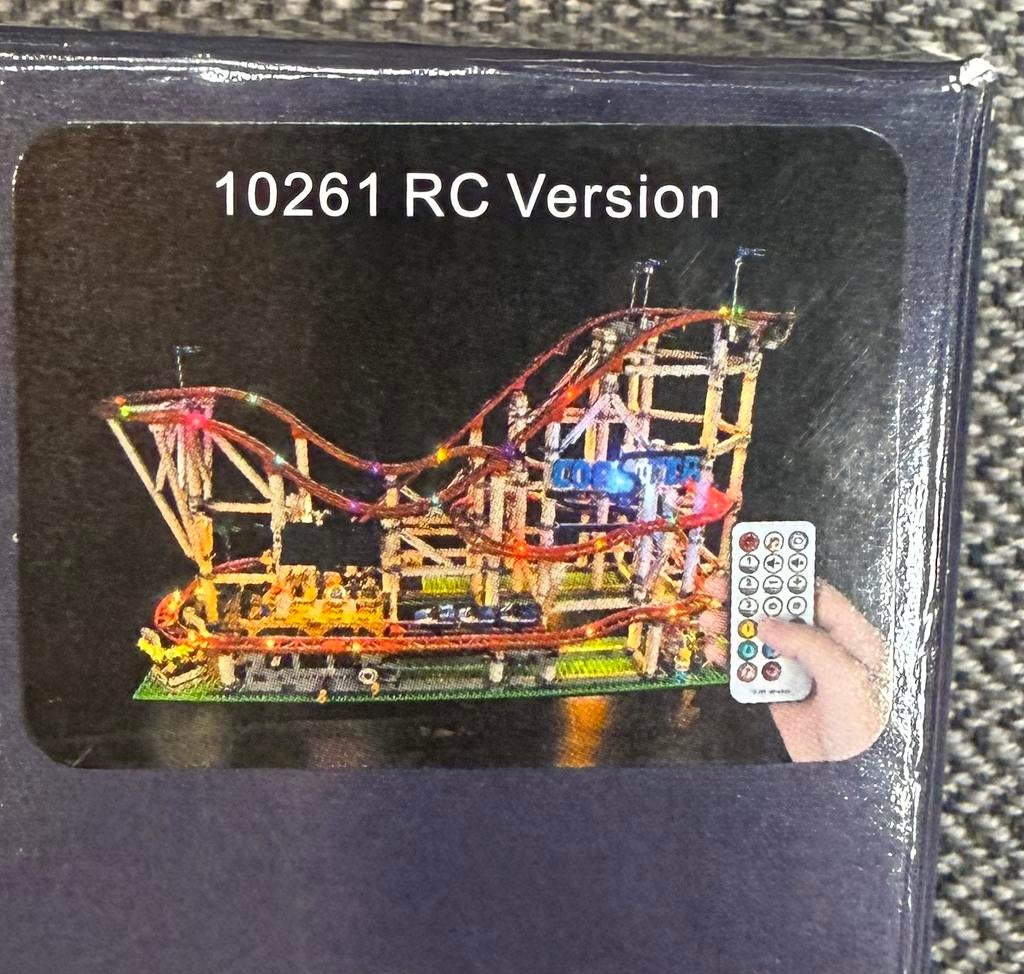 LeLightGo LED Kit voor LEGO Achtbaan (10261 RC Versie), Ophalen of Verzenden, Nieuw, Jongen of Meisje