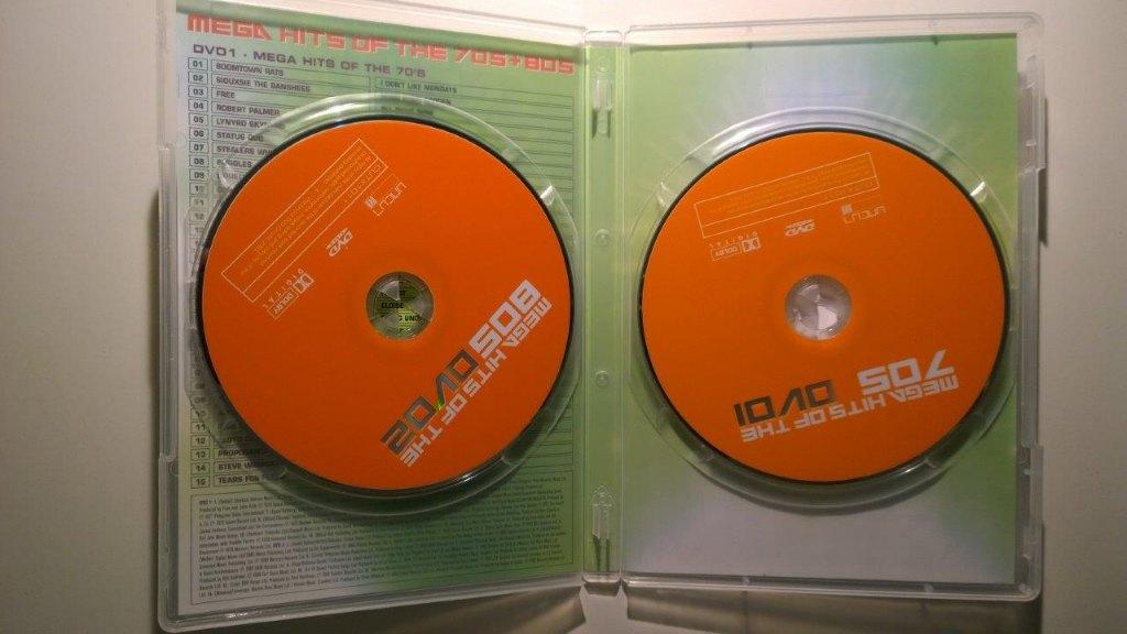 Mega Hits Of The 70 & 80s (DVD), Alle leeftijden, Ophalen of Verzenden, Zo goed als nieuw