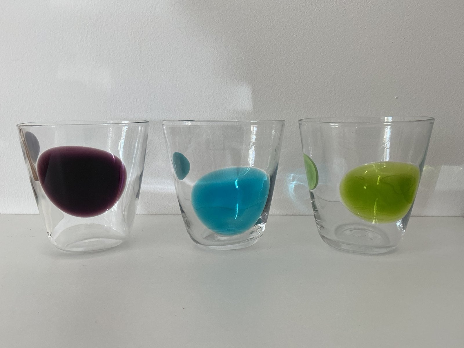 IKEA vintage Fabulös-drinkglazen, Ophalen of Verzenden, Zo goed als nieuw, Overige typen