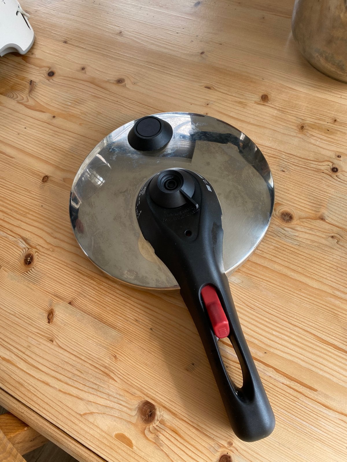 Snelkookpan, Ophalen, Snelkookpan, Gebruikt, Met deksel