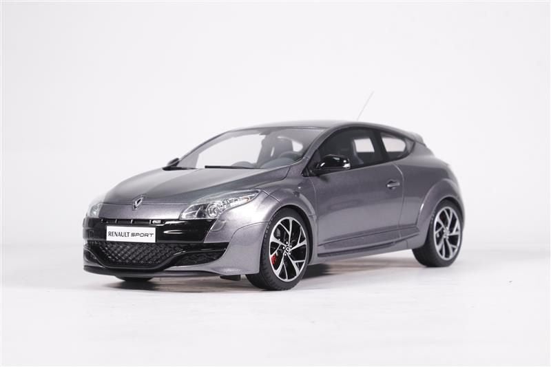 OttoMobile 1:18 Renault Megane III RS Phase 1 Gris 2009, OttOMobile, -, Nieuw, Ophalen of Verzenden