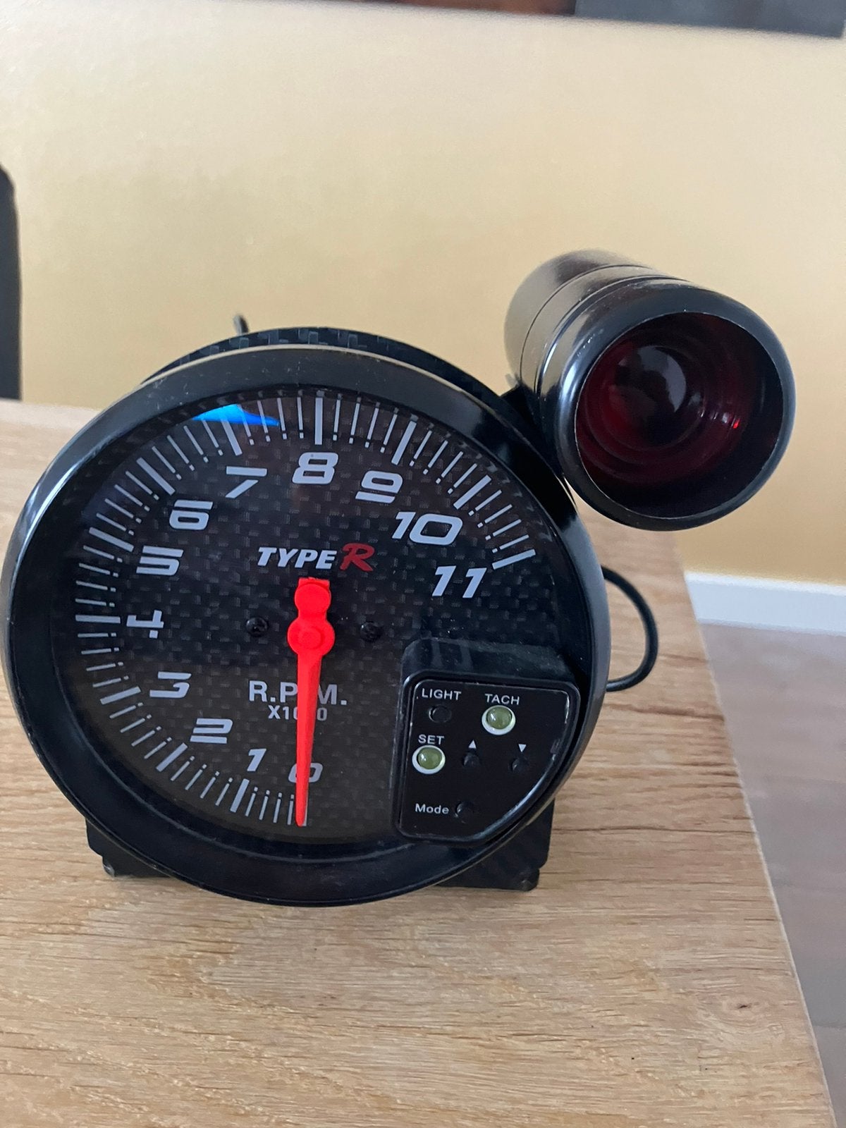 Simracing RPM Rev Burner Tachometer toerenteller, Ophalen of Verzenden, Gebruikt