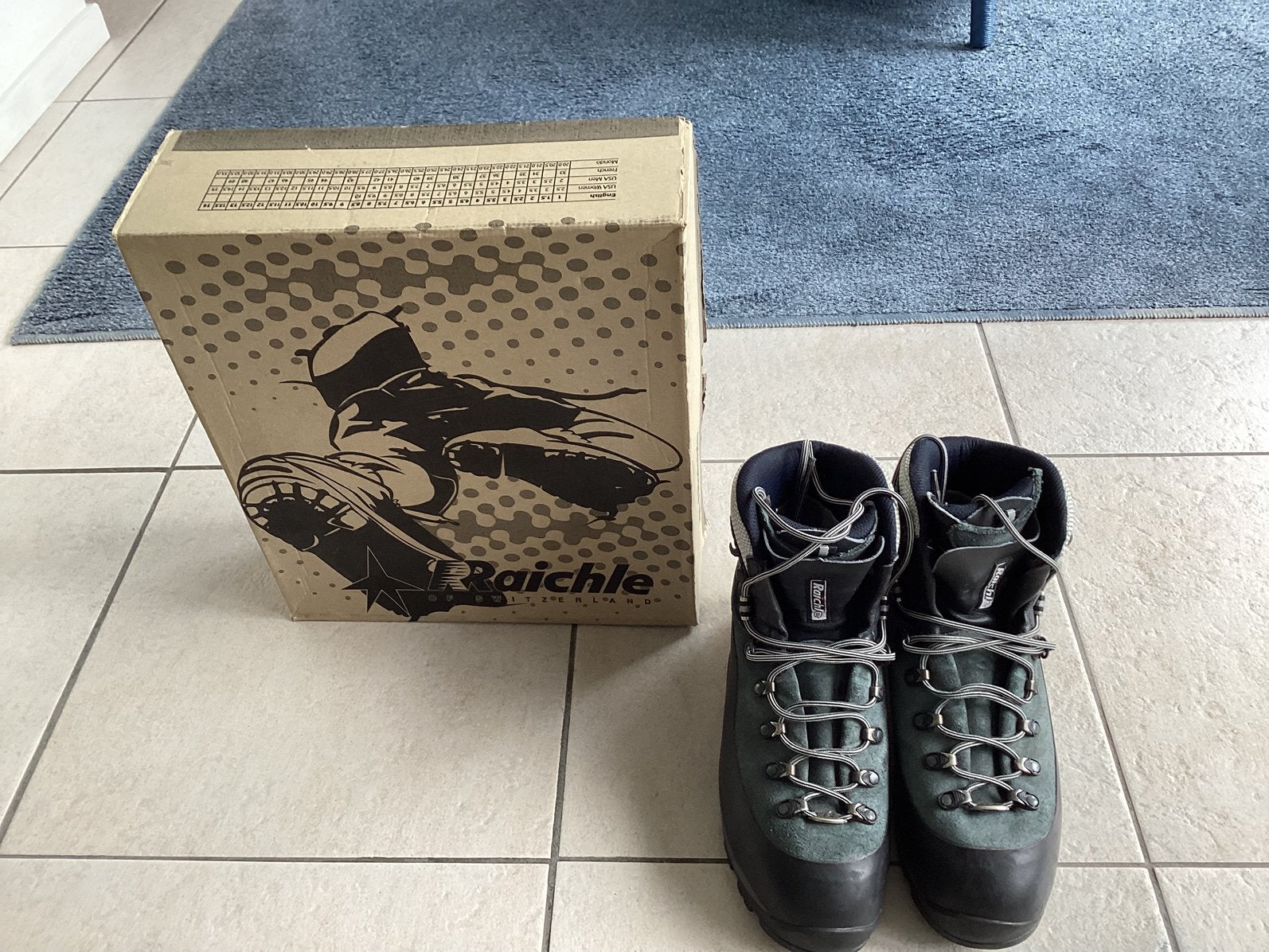 Raichle wandel/bergschoenen, Sport en Fitness, Bergsport en Wandelen, Ophalen, Zo goed als nieuw, Schoenen
