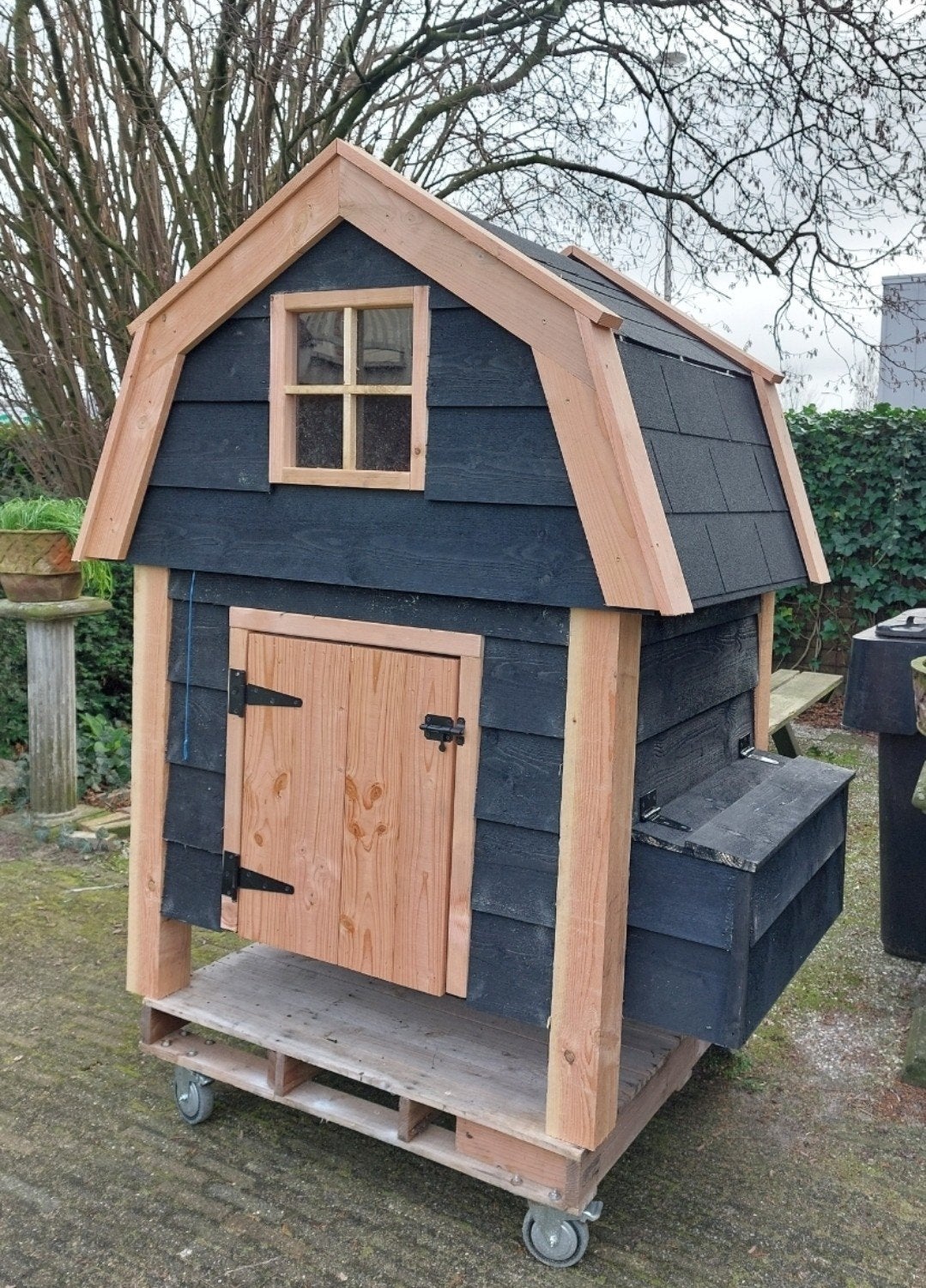 Kippenhok of dierenverblijf, Dieren en Toebehoren, Ophalen, Nieuw, Kippenhok of Kippenren