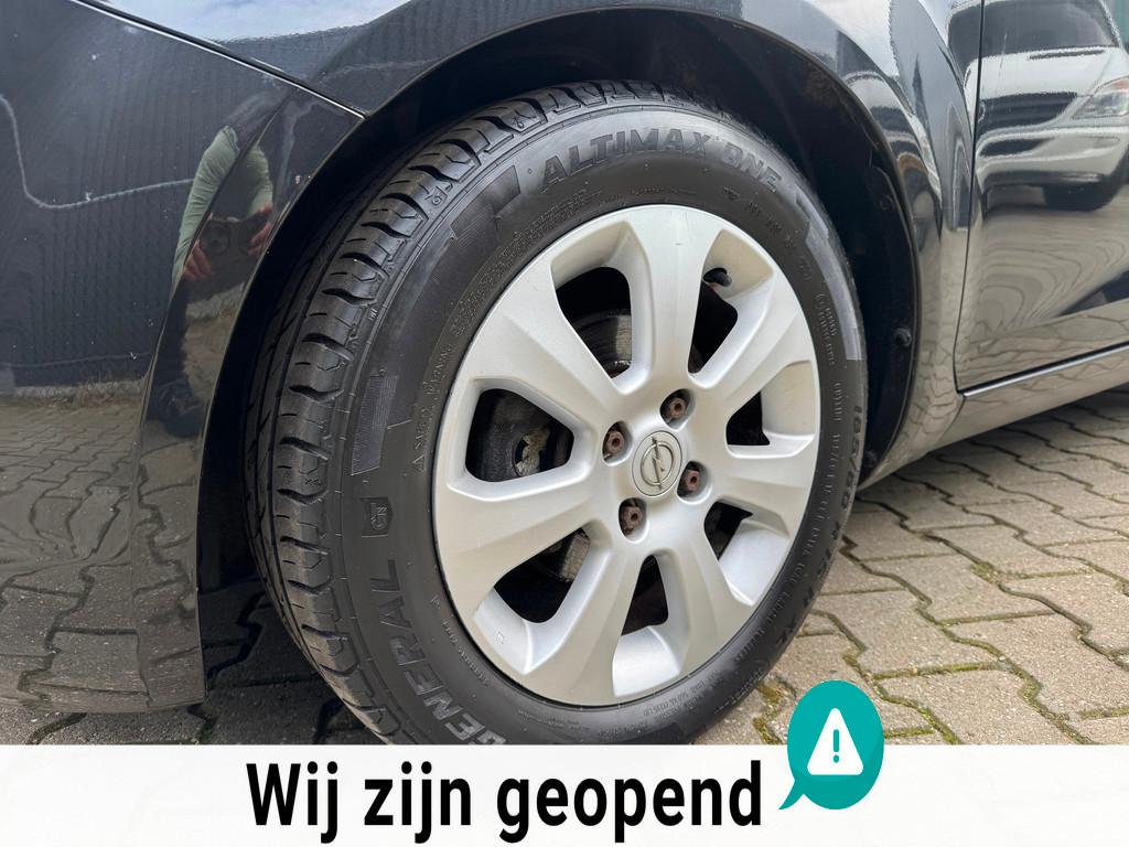 Opel Agila 1.2 Enjoy - 1e Eigenaar - Airco - New Apk - Lage, Voorwielaandrijving, 4 cilinders, 965 kg, Zwart