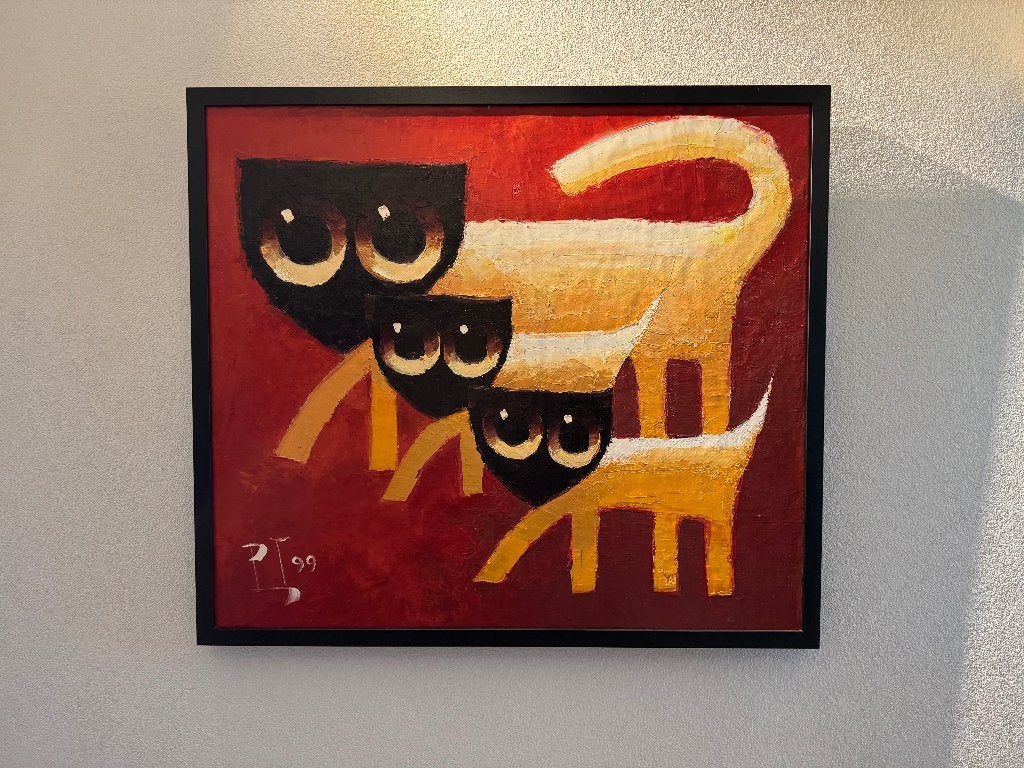 Schitterend schilderij van Ruslan Tsechoev, Antiek en Kunst, Kunst | Schilderijen | Modern, Ophalen