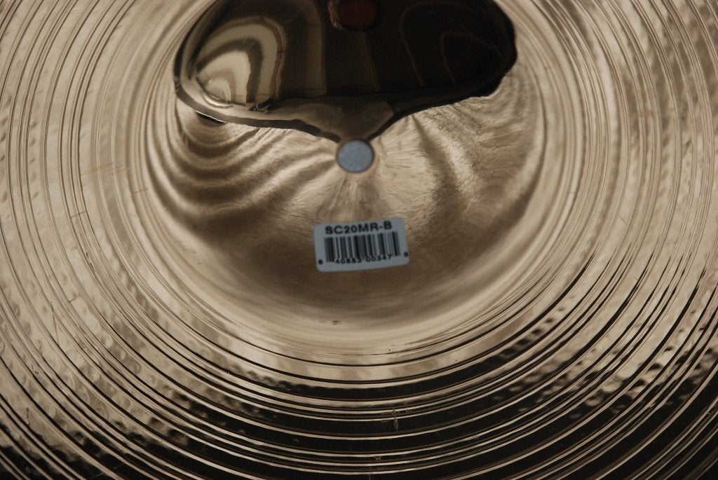 Meinl Soundcaster custom medium ride 2394gr. 20 inch, Gebruikt, ., Drums of Percussie, Ophalen of Verzenden