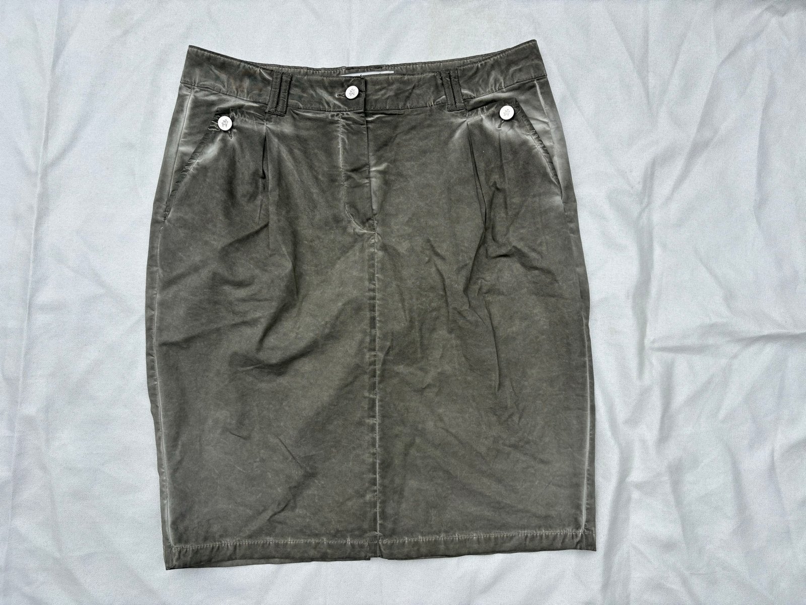 Grijze rok van Nick Jean maat 40, Maat 38/40 (M), Nieuw, Ophalen of Verzenden, Knielengte