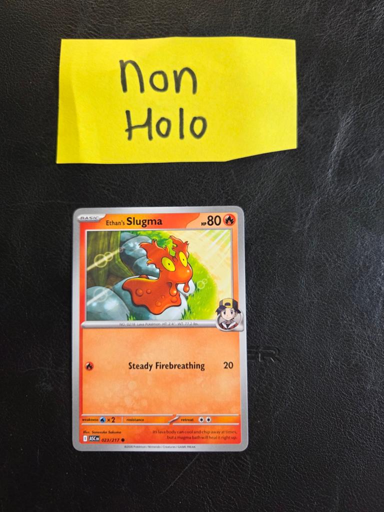 Ethan's slugma 023/217 ascended heroes, Ophalen of Verzenden, Zo goed als nieuw
